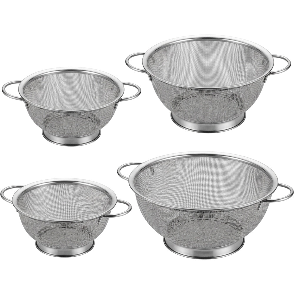 Vidlot Nesting Stainless Steel Mesh Colander Set of 3 - Product view