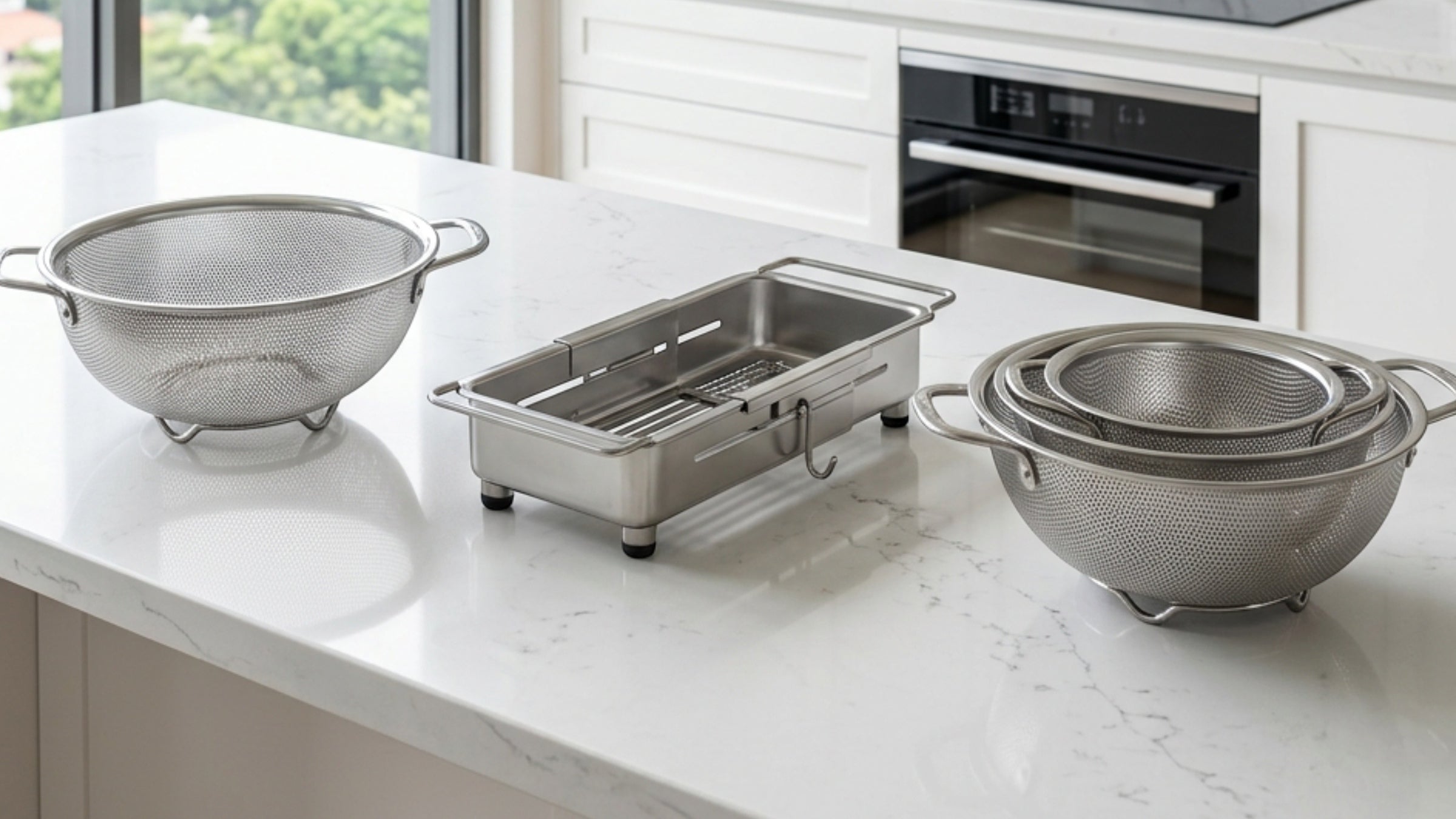 Vidlot Stainless Steel Mesh Colanders